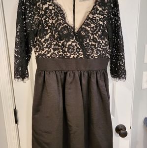Party ready! Classic,  black, lace Eliza J Cocktail Dress